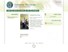 Tablet Screenshot of celebratethecircle.org